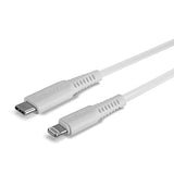 LINDY 1m USB Type C to Lightning Cable USB Type C Male to Lightning Male