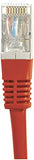 Cordon RJ45 catégorie 6 S/FTP rouge - 0,3 m