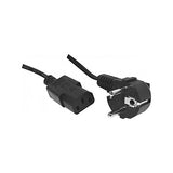 Cordon d alimentation PC CEE7 / C13 noir - 10,0 m