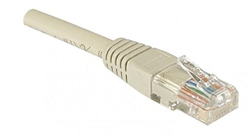 Cordon RJ45 catégorie 5e U/UTP gris CCA - 15 m