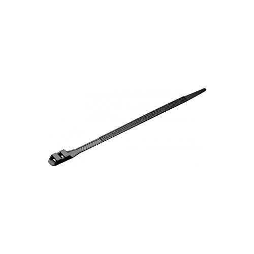 Lien serre-câbles noir nylon 66 - 100 pcs - 180 x 9 mm