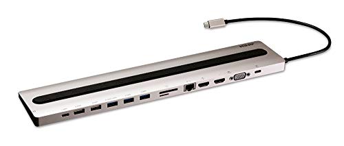 ATEN UH3237 Station multiports USB-C 13 en 1 Double affichage
