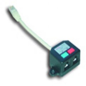 MCL Cable dedoubleur de paires RJ45 Cat 5e blinde F / M / F - Ethernet