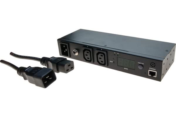 DEXLAN Mini PDU IP 16A 2 sorties C13 mesure & contrôles à distance