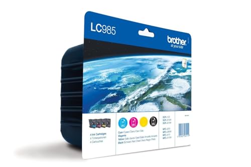 Pack cartouche BROTHER LC985VALBP - Noir + 3 couleurs