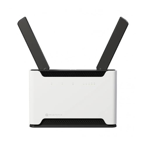 Mikrotik S53UG+5HaxD2HaxD-TC&FG621-EA routeur sans fil Gigabit Ethernet Bi-bande (2,4 GHz / 5 GHz) 4G Noir, Gris