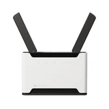 Mikrotik S53UG+5HaxD2HaxD-TC&FG621-EA routeur sans fil Gigabit Ethernet Bi-bande (2,4 GHz / 5 GHz) 4G Noir, Gris