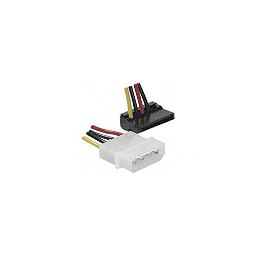 Adaptateur d alimentation Molex vers SATA Coudé - 15 cm