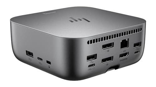 HP Thunderbolt 4 Ultra 180W G6 Dock TBT4 USB-C HDMI RJ-45 2xUSB-C 2xDP 5xUSB (EU)