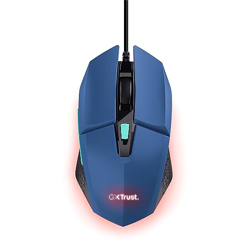 TRUST Souris gaming filaire FELOX rétroéclairée - Bleue