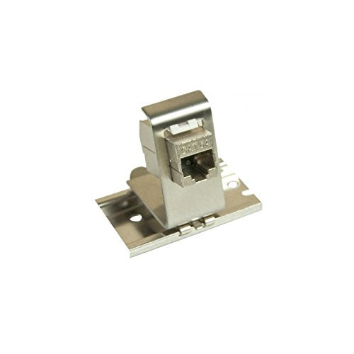 Support 1 port keystone pour rail DIN