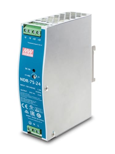 PLANET PWR-75-24 unité d'alimentation d'énergie 75 W Bleu, Gris