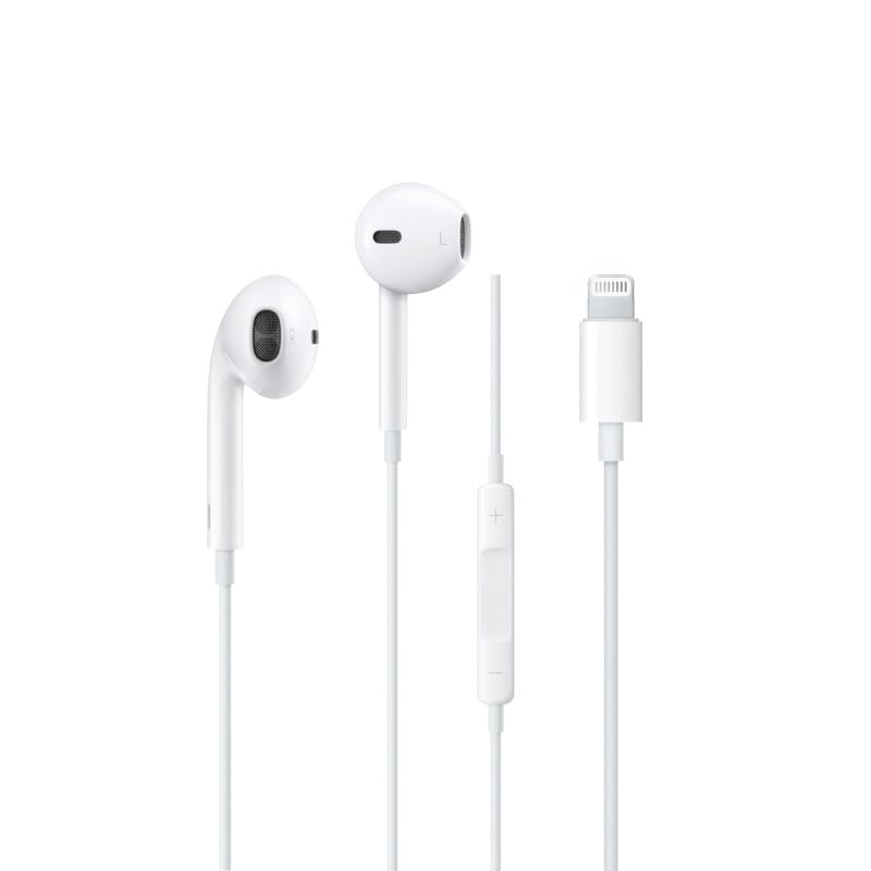 Konrow KE-BTL - Ecouteurs Lightning (1,2m, Blanc) - Emballage Original