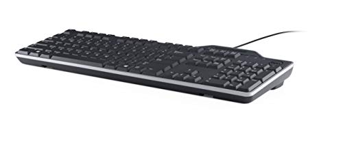 Dell 580-18366 - Taille réelle (100 %) - Avec fil - USB - QWERTY - Noir