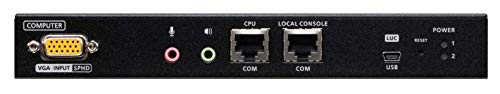 ATEN CN9000-AT-G commutateur écran, clavier et souris Noir
