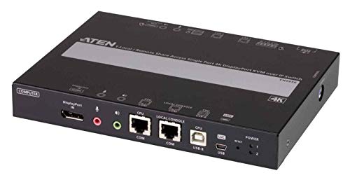 ATEN CN9950-AT-G commutateur écran, clavier et souris Noir