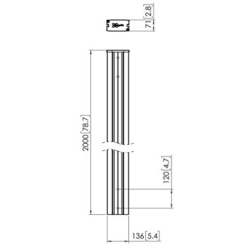 VOGEL S Tube PUC 2920 200 cm