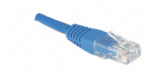 Cordon RJ45 catégorie 5e U/UTP bleu CCA - 3 m