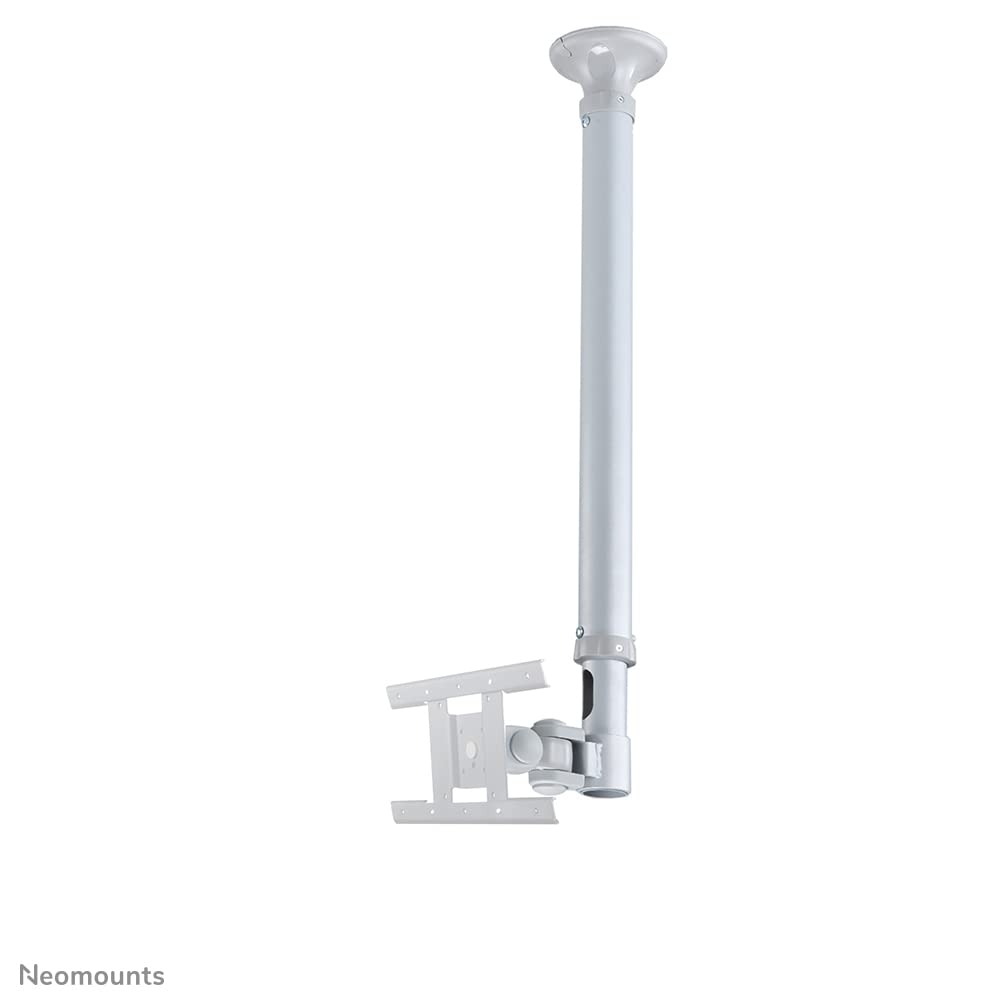 NEOMOUNTS FPMA-C100SILVER Support de plafond pour écran de 10-30p - h 79-129 cm