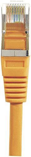 Cordon RJ45 catégorie 6 F/UTP orange - 1 m