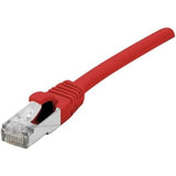 Cordon RJ45 catégorie 6A F/UTP LSOH snagless rouge - 1,5 m