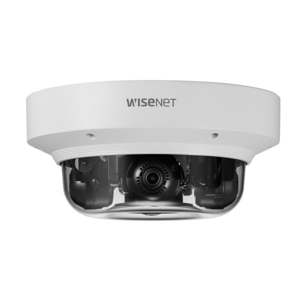 Hanwha PNM-9084QZ1 caméra de sécurité Dôme Caméra de sécurité IP Intérieure et extérieure 1920 x 1080 pixels Plafond