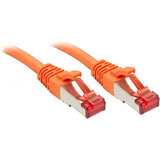 LINDY Cat.6 S/FTP Cable orange 0.3m Patchcable