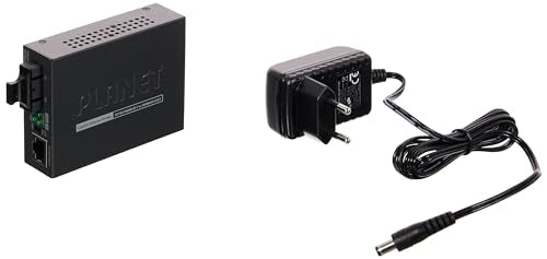 PLANET GT-802S convertisseur de support réseau 1000 Mbit/s 1310 nm Noir