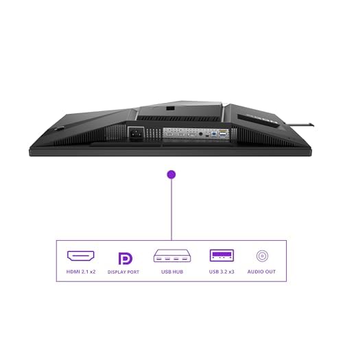 AOC AG326UD 31.5p 3840x2160 QD OLED 130mm AGON PRO QD OLED UHD 4K 31.5p 165Hz HDR TB400 HDMI2.1 3xUSB 3.2