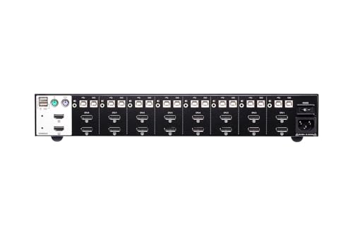 ATEN CS1148DP  KVM Militaire Double écran DisplayPort/USB 8 Ports