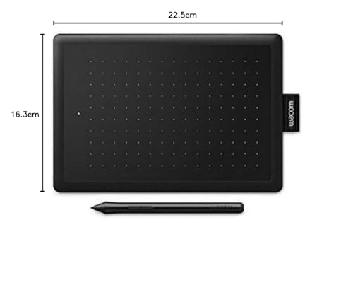 WACOM Tablette graphique One by Wacom à crayon - A5 - USB - Noir