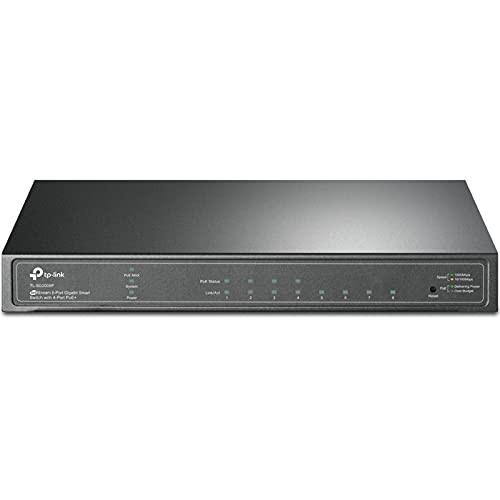 JetStream 8-Port Gigabit Smart Switch