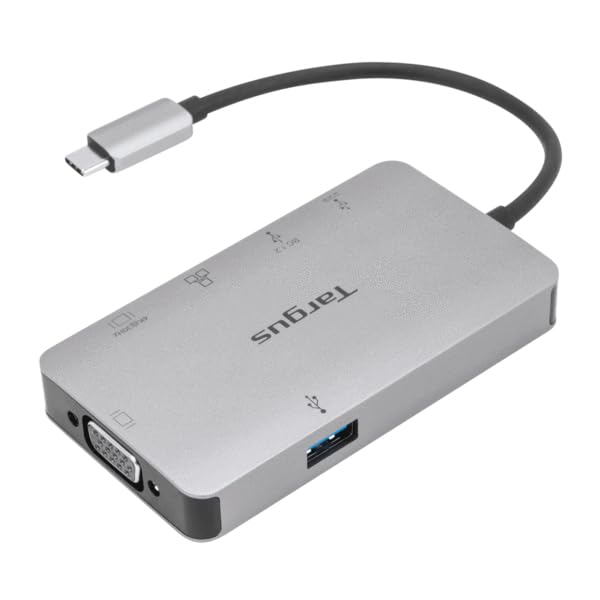 TARGUS USB-C Single Video 4K hdmi/VGA Dock 100W power pass through