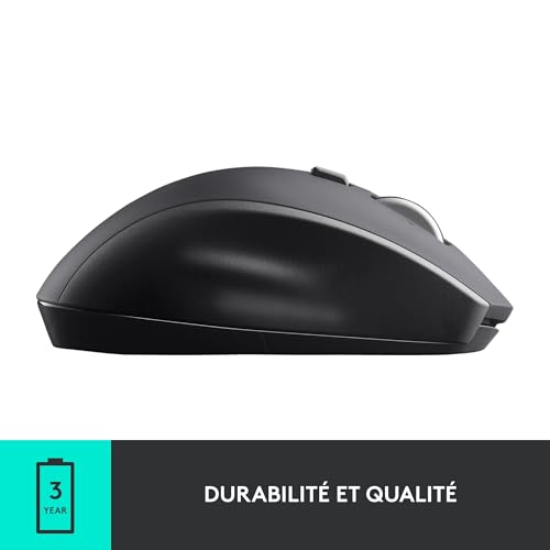 LOGITECH Marathon M705 Mouse right-handed laser wireless 2.4 GHz USB wireless receiver