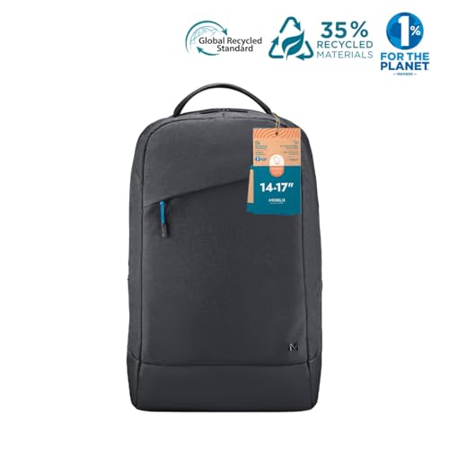 Trendy Backpack 14-17 Black 35% RECYCLED