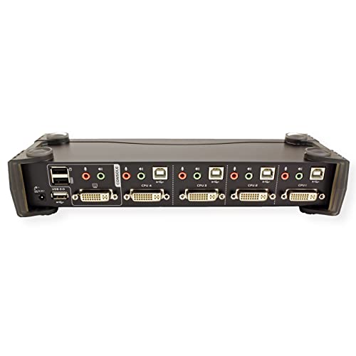 ATEN 4-Port USB DVI Dual Link/Audio KVMP Switch