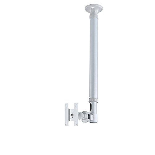NEOMOUNTS FPMA-C100SILVER Support de plafond pour écran de 10-30p - h 79-129 cm