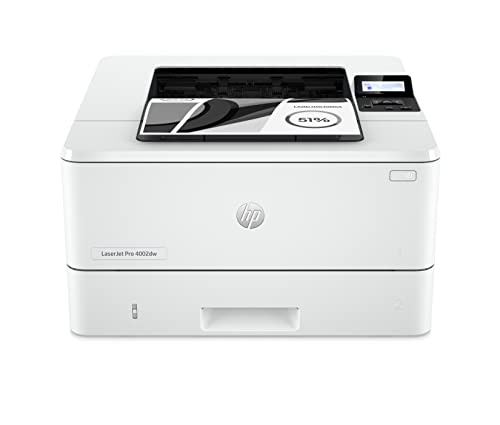 HP LaserJet Pro 4002dw Printer Mono Duplex laser A4 4800x600dpi 40ppm 350sheets USB LAN Bluetooth Wi-Fi