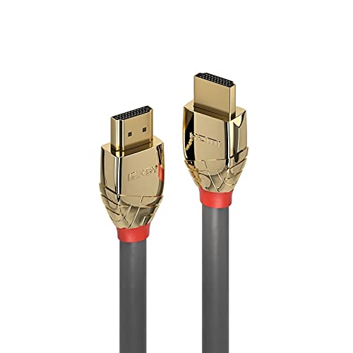 LINDY 2m High Speed HDMI Cable Gold male/male