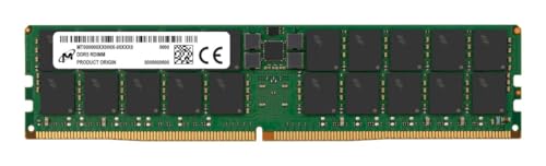 Micron RDIMM DDR5 64GB 2Rx4 5600MHz PC5-44800 ECC REGISTERED | MTC40F2046S1RC56BR