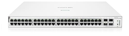 HPE Aruba Networking Networking Instant On Switch 48p Gigabit CL4 PoE 4p SFP+ 370W 1930