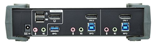 ATEN CS1922 commutateur écran, clavier et souris Noir