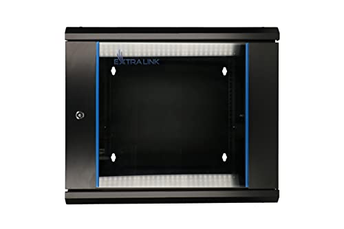Extralink EX.12905 étagere 12U Rack monté sur le mur Noir