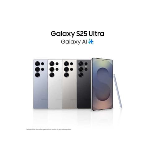 "Samsung Galaxy S25 Ultra 17,5 cm (6.9"") Double SIM Android 15 5G USB Type-C 12 Go 256 Go 5000 mAh Bleu, Argent"