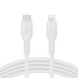 BELKIN Câble USB-C vers Lightning Silicon 2m Blanc