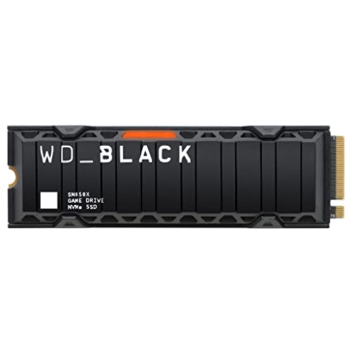 WD Black 1To SN850X NVMe SSD Supremely Fast PCIe Gen4 x4 M.2 with heatsink internal single-packed