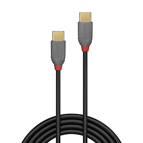 LINDY Câble USB 2.0 Type C Anthra Line 2m