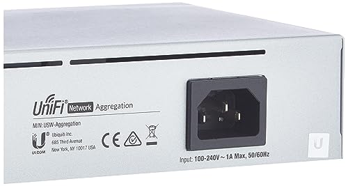 Ubiquiti Networks USW-AGGREGATION commutateur réseau Géré L2 Aucun 1U Argent