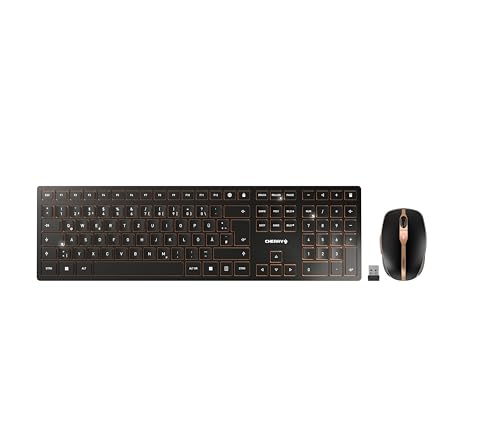 CHERRY Pack clavier & souris DW 9100 sans fil noir/bronze qw