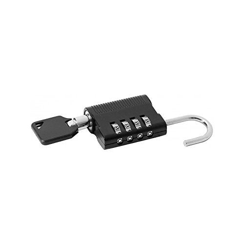 DACOMEX Cadenas 4 digits avec clé pass optionnelle